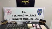 Tekirdağ'da zehir tacirlerine ağır darbe: Milyonluk vurgun ele geçirildi