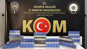 Isparta'da kaçakçılık operasyonu: Ekiplerin radarına takıldı