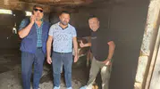 İğdir'de buzağı alarmı: Mahalleli tek yürek oldu