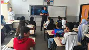 Kilisli öğrencilerin polislerle samimi buluşması: Geleceğe dair sorular yanıt buldu