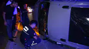 Antalya'da saniyelerle gelen mucize: Kavşaktaki kaza faciaya dönüşmekten son anda kurtuldu