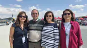 Gökyüzünde Vefa Buluşması: Türk Havacılığının İki Efsanesi Ailelerini Bir Araya Getirdi