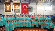 Erzincan'da minderin genç yetenekleri protokolün yakın markajında