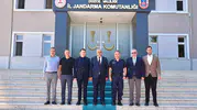 Düzce'de kritik atama sonrası ilk temas: İş dünyasından komutanlığa ziyaret