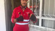 Antakya'da ev sakinlerini korkutan davetsiz misafir: Ekipler harekete geçti