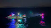 Marmara Denizi'nde dehşet anları: Alevlerin ortasında kalan iki kişi son anda kurtarıldı