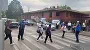 Kocaeli'de okul zili çaldı, zabıta ekipleri kritik noktalarda nöbete başladı