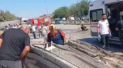 Elazığ yolunda dehşet anları: İkiye bölünen araçtan acı haber geldi