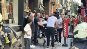 Şişli'de dehşet anları: Alevlerden kaçmak için kendini boşluğa bıraktı