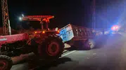 Mardin'de korkutan trafik kazası: Irak plakalı cip ile traktör çarpıştı