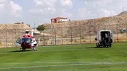 Zamanla yarışan müdahale: Kalp krizi geçiren hasta gökyüzünden taşındı