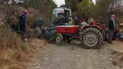 Tarla yolunda can pazarı: Traktör kazası iki can aldı