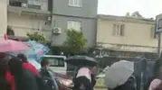 Efeler'de gökyüzü boşaldı: Şehir merkezi sular altında kaldı