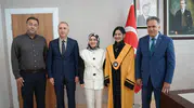 İnönü Üniversitesi'nde akademik yükseliş heyecanı: İki isim cübbelerine kavuştu