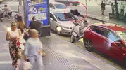 Samsun'da dehşet anları: Çarptığı yaşlı kadın ve torununu bırakıp kaçtı