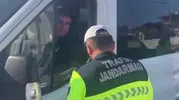 Erzincan'da jandarmadan okul yollarında sıkı takip: Servisler mercek altında