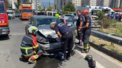 Aydın'da korkunç kavşak kazası: Bebek ve üç kişi hastanelik oldu