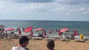 Alanya kıyılarında şaşkınlık veren doğa olayı: Denizden gökyüzüne uzanan dev sütun