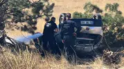 70 metre boyunca şarampolde sürüklendi: Ölümden döndüğü kazadan burnu bile kanamadan çıktı