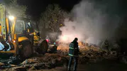 Afyonkarahisar'da besihaneyi küle çeviren yangın: 1 milyon liralık kayıp