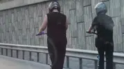 TEM Otoyolu'nda akılalmaz anlar: Ölümle dans ettiler