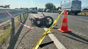 Manisa'da sabah saatlerinde acı bilanço: Motosikletli sürücü hayata veda etti