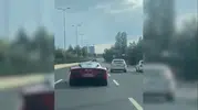 Ankara trafiğinde lüks araçla tehlikeli şov: Faturası ağır oldu