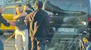 TEM Otoyolu'nda kaza sonrası dehşet anları: Sopalar havada uçuştu