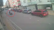 Karacabey'de korku dolu anlar: Oyun oynarken motosikletin hedefi oldu