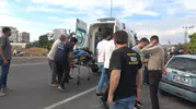 Öncüpınar yolunda şiddetli çarpışma: İki sürücü hastanelik oldu