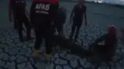 İmran Kılınç Köprüsü'nde korku dolu anlar: Çamur batağından son anda kurtarıldı