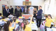 Çankırı'da okul zili çaldı: Minik öğrencilerin ilk durağı valilik makamı oldu