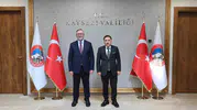 Kayseri'de kritik temas: Bakan Yardımcısı Yılmaz'dan Vali Çiçek'e çalışma ziyareti