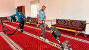 Adıyaman’da manevi mekanlara hijyen dokunuşu: Belediye ekipleri seferber oldu