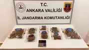 Başkentte zehir tacirlerine jandarma darbesi: Dört adres eş zamanlı basıldı
