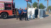 Adana'da sabah trafiğinde acı bilanço: Kavşak dönüşünde feci kaza