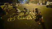 Şanlıurfa'da öğrencilerin güvenliği için gece mesaisi: Okul yolları baştan aşağı yenileniyor