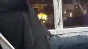 Bursa'da toplu taşımada pes dedirten anlar: Kendi evindeymiş gibi davrandı