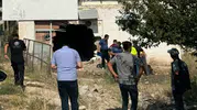 Burdur'da dehşet anları: Kontrolden çıkan araç depoyu yıktı geçti