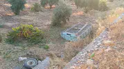 Hasat yolunda korkunç kaza: Fıstık yüklü traktör şarampole uçtu