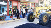 Alaca'da ulaşım konforu için düğmeye basıldı: Başkan Arslan sahaya indi