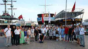 Marmaris'in mavi sularında vefa buluşması: Gaziler için unutulmaz gece