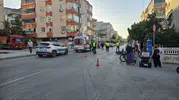 Mudanya'da akşam trafiğinde motosiklet dehşeti: İki kişi hastanelik oldu
