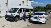 Bozdoğan'da okul zili çaldı, emniyet ekipleri nöbete başladı