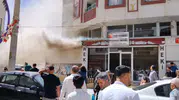 Mazıdağı'nda korkutan alevler: Diş kliniğinde büyük panik