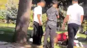 Parktaki dehşet anları kamerada: Aileye gönderilen görüntüler sonrası 3 gözaltı