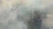 Soma'da otoyol kenarında korkutan alevler: Hava ve kara araçları seferber edildi