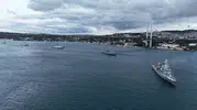 İstanbul Boğazı'nda devasa geçit: Barbaros Hayrettin Paşa'nın mirası selamlandı
