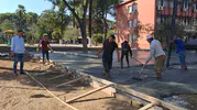 Yenipazar'da çehre değişiyor: Parklar spora, caddeler palmiyelere kavuşuyor
