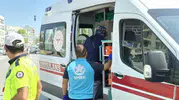 Adıyaman'da yürekleri ağza getiren kaza: Hamile sürücü hastanelik oldu